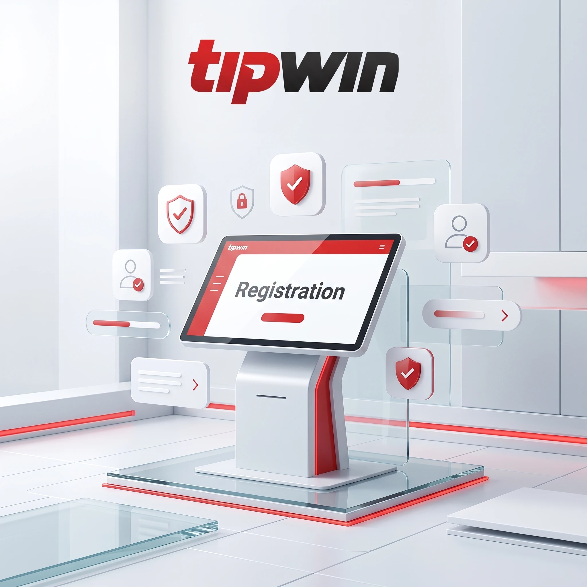 Tipwin Registrierungs-Terminal
